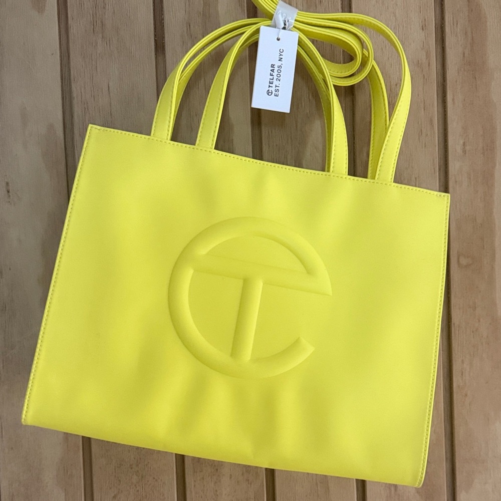 New 🏷️Telfar Bright Yellow Tote Bag